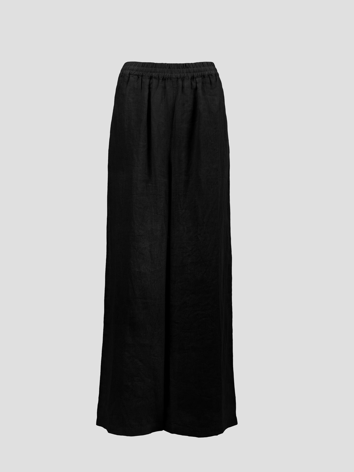 VEGA LINEN PANT BLACK