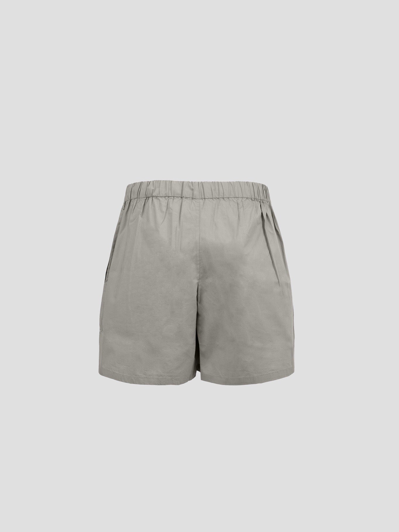 OCEAN POPLIN SHORTS FLINT GREY