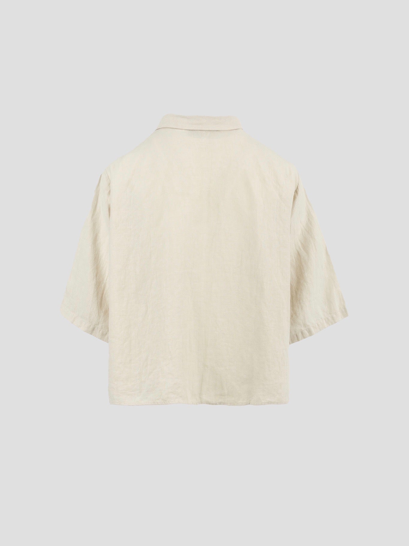 VEGA LINEN 2/4 SHIRT NATURE