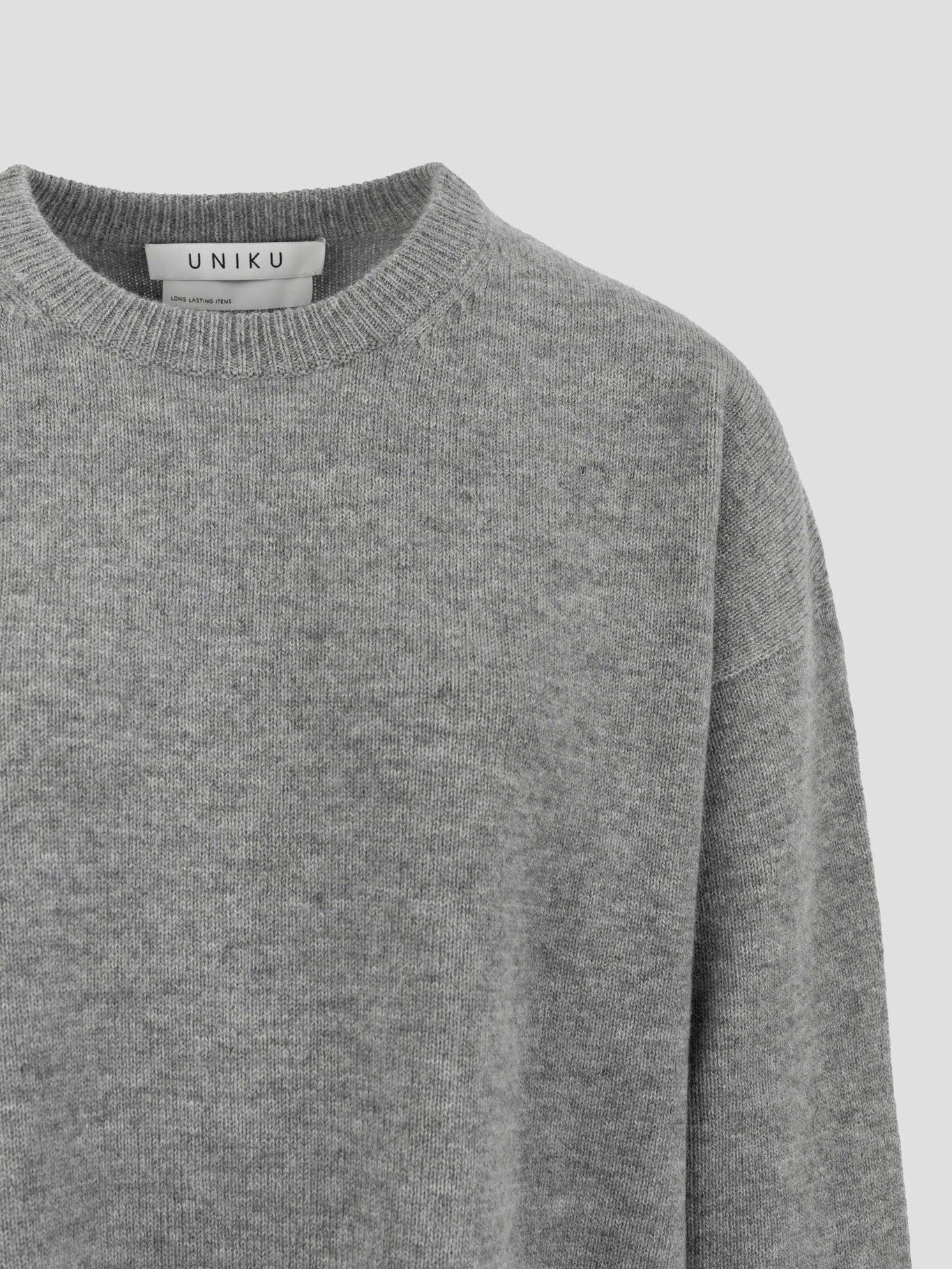 VIGGA JUMPER LT GREY MEL