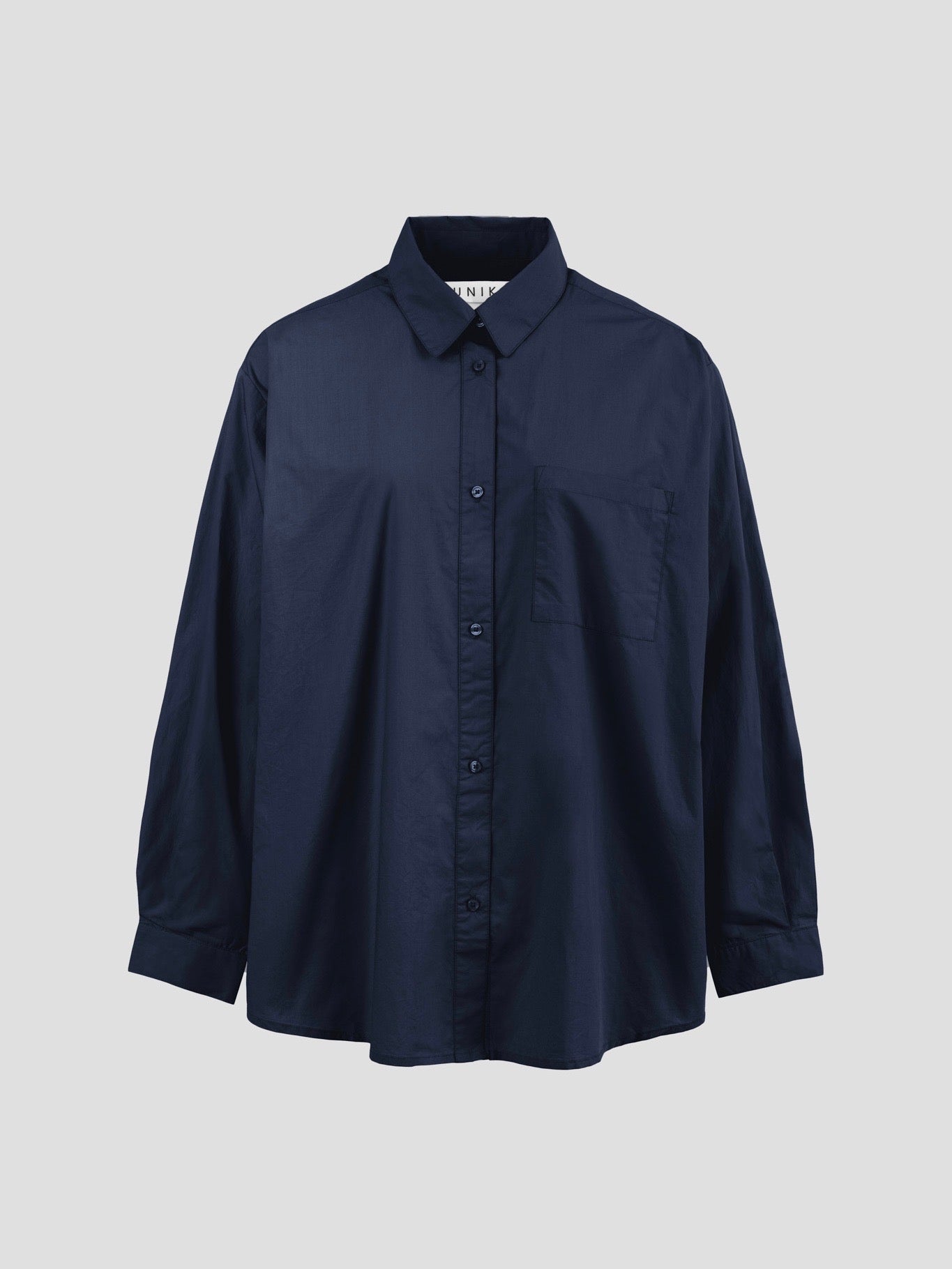 OCEAN POPLIN SHIRT DARK NAVY