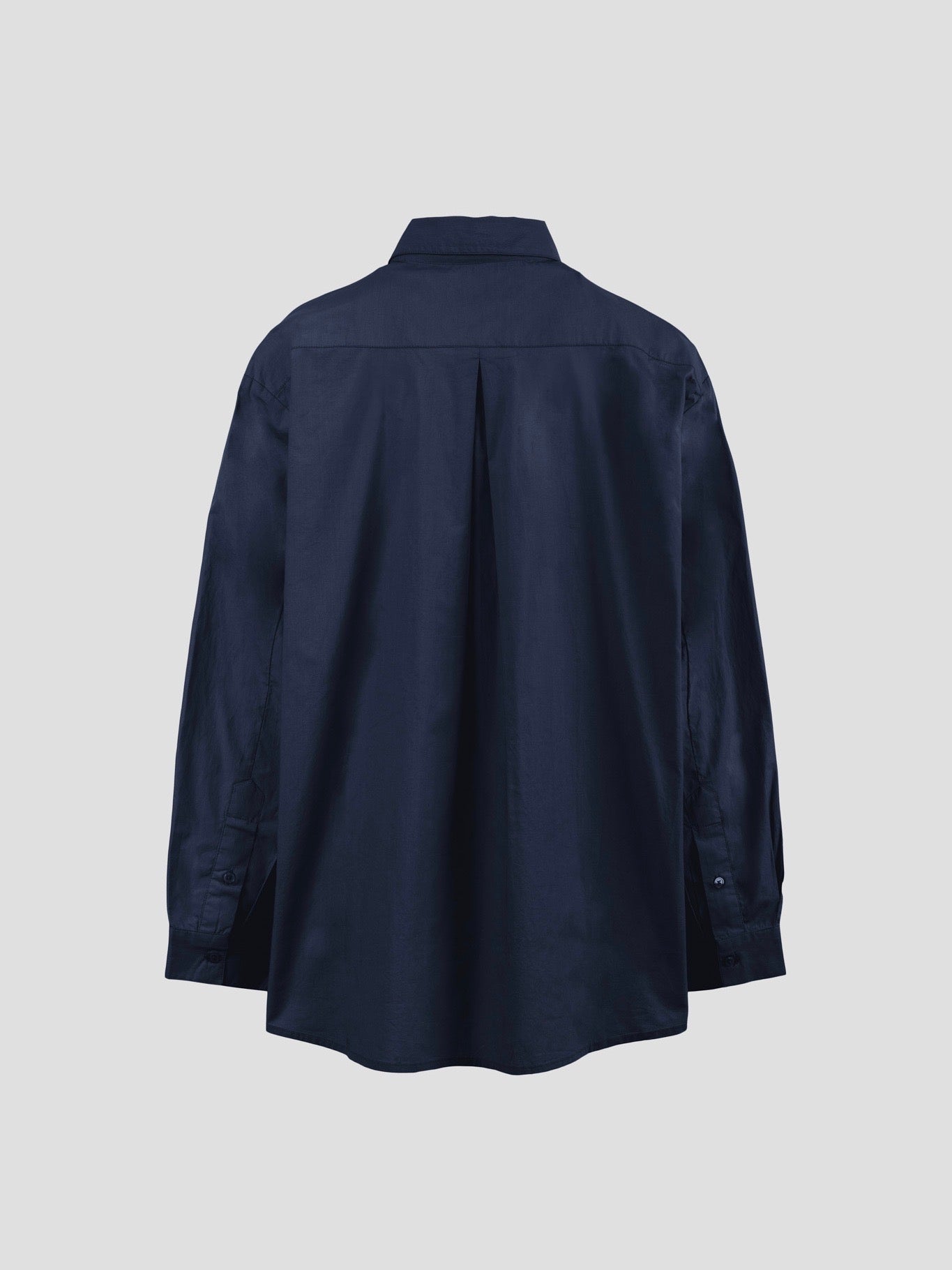 OCEAN POPLIN SHIRT DARK NAVY