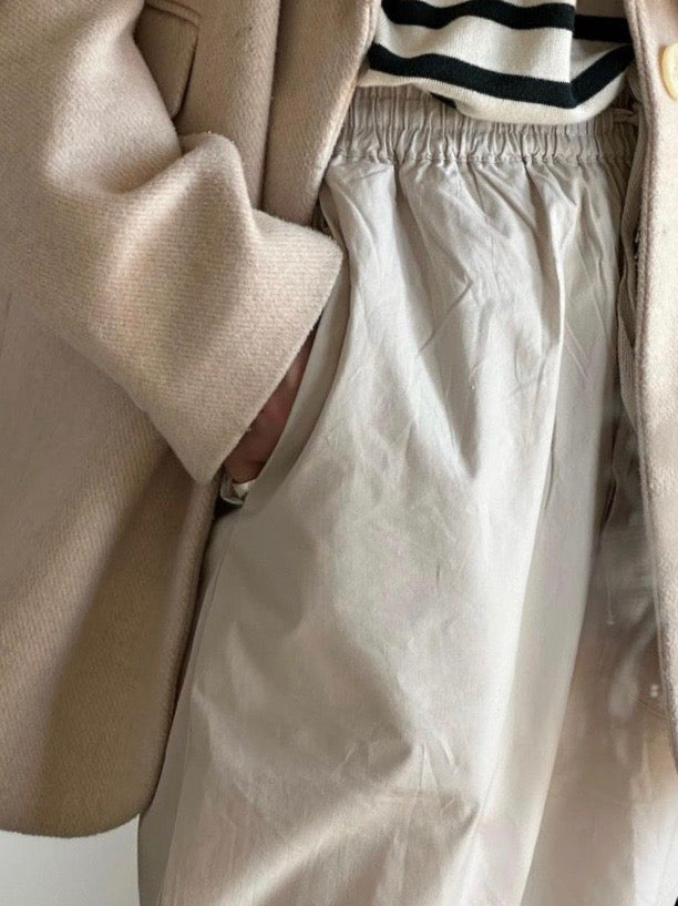 OCEAN POPLIN PANT GREY