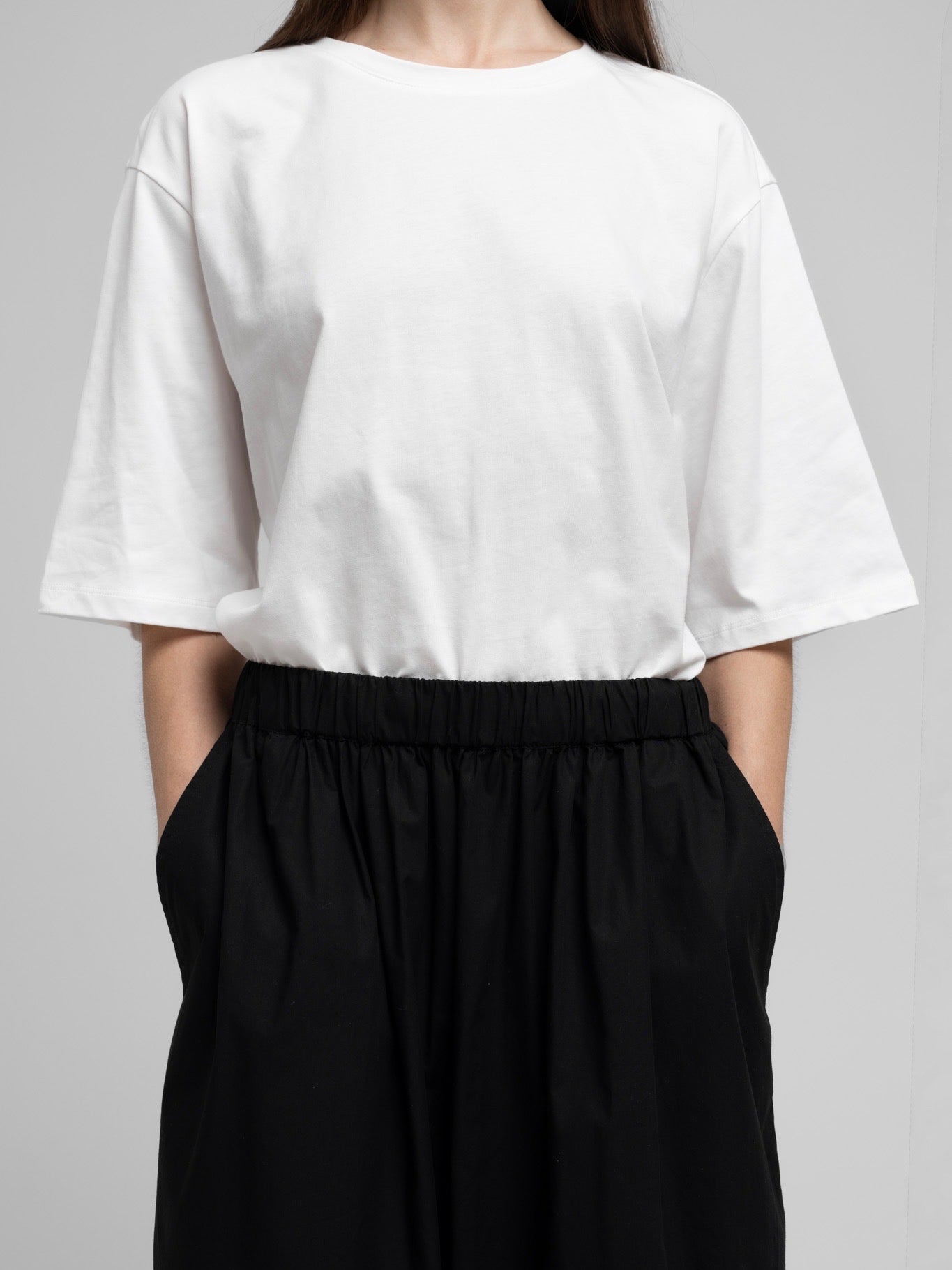 CARO OVERSIZED TEE OPT. WHITE