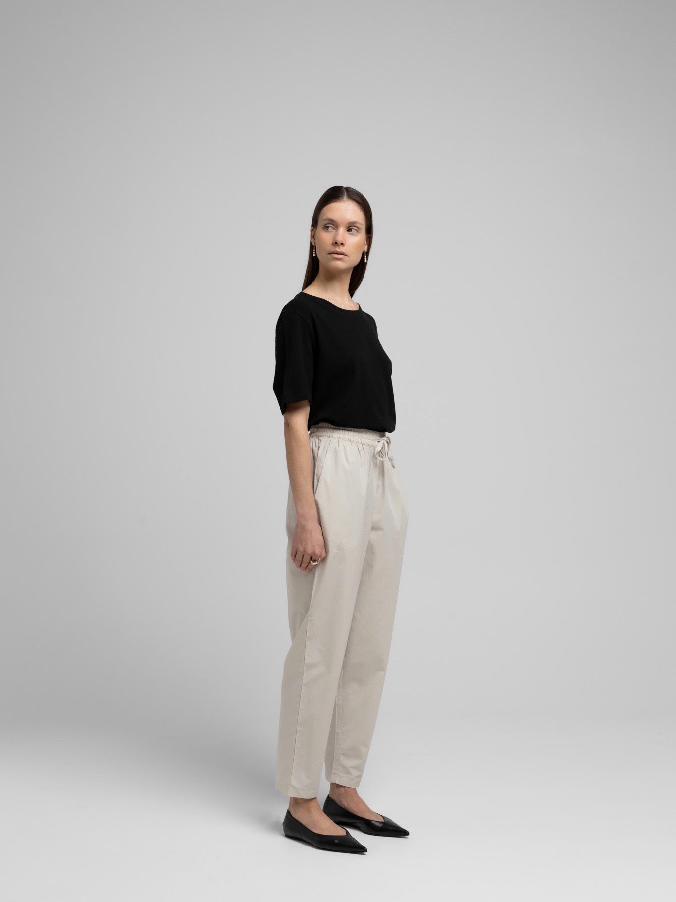 OCEAN POPLIN PANT GREY