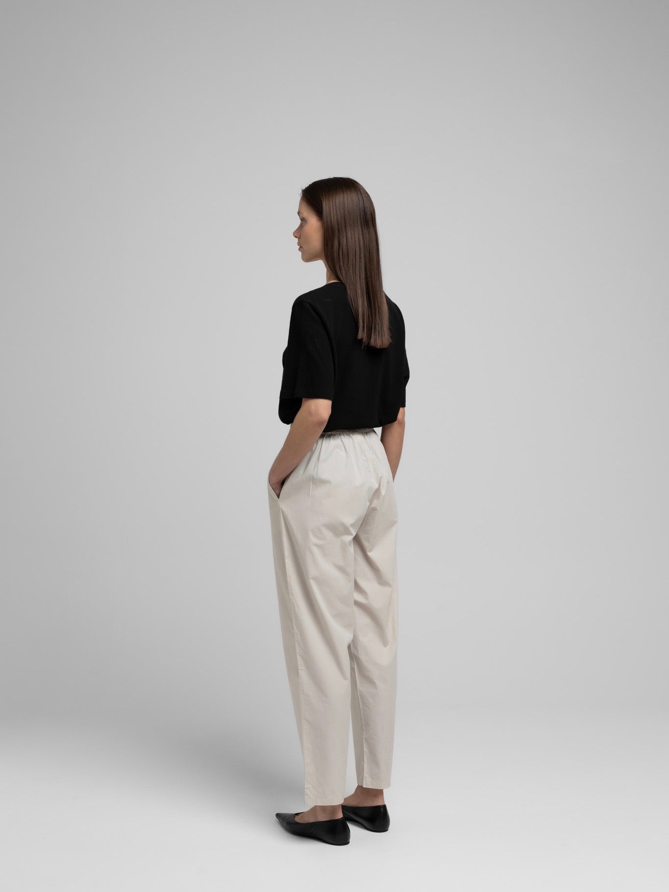 OCEAN POPLIN PANT GREY