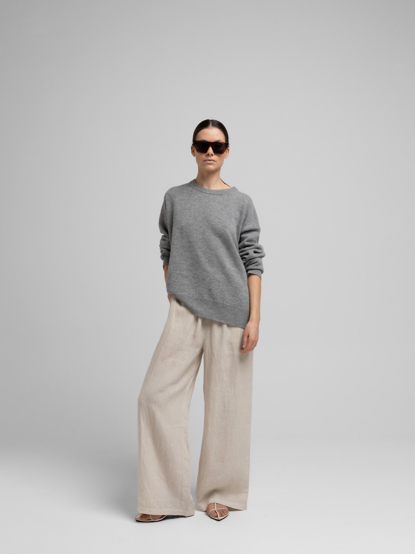 VEGA LINEN PANT NATURE