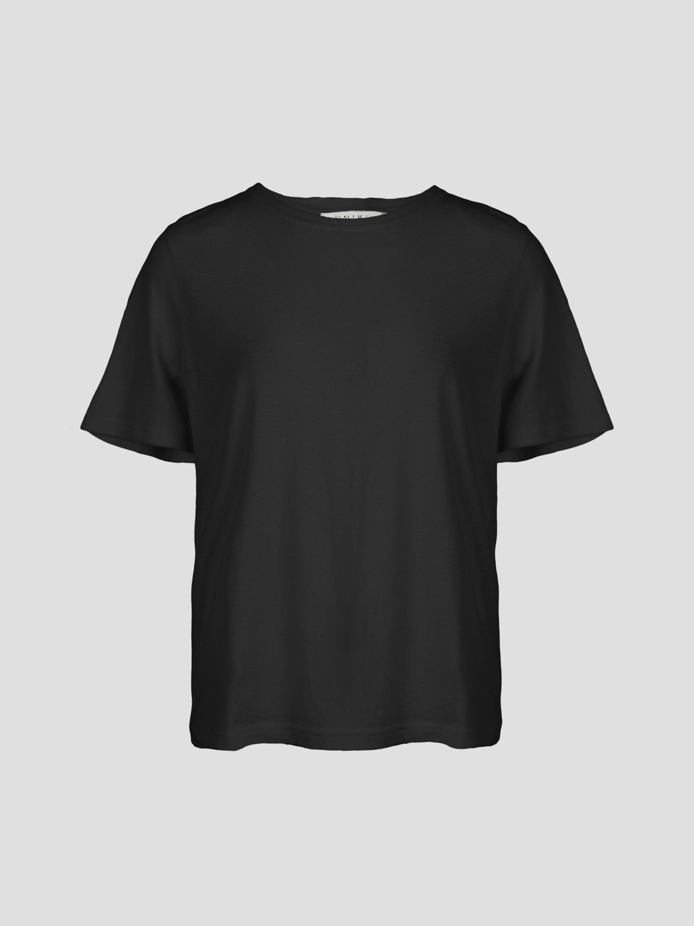 ALVA LINEN TEE BLACK