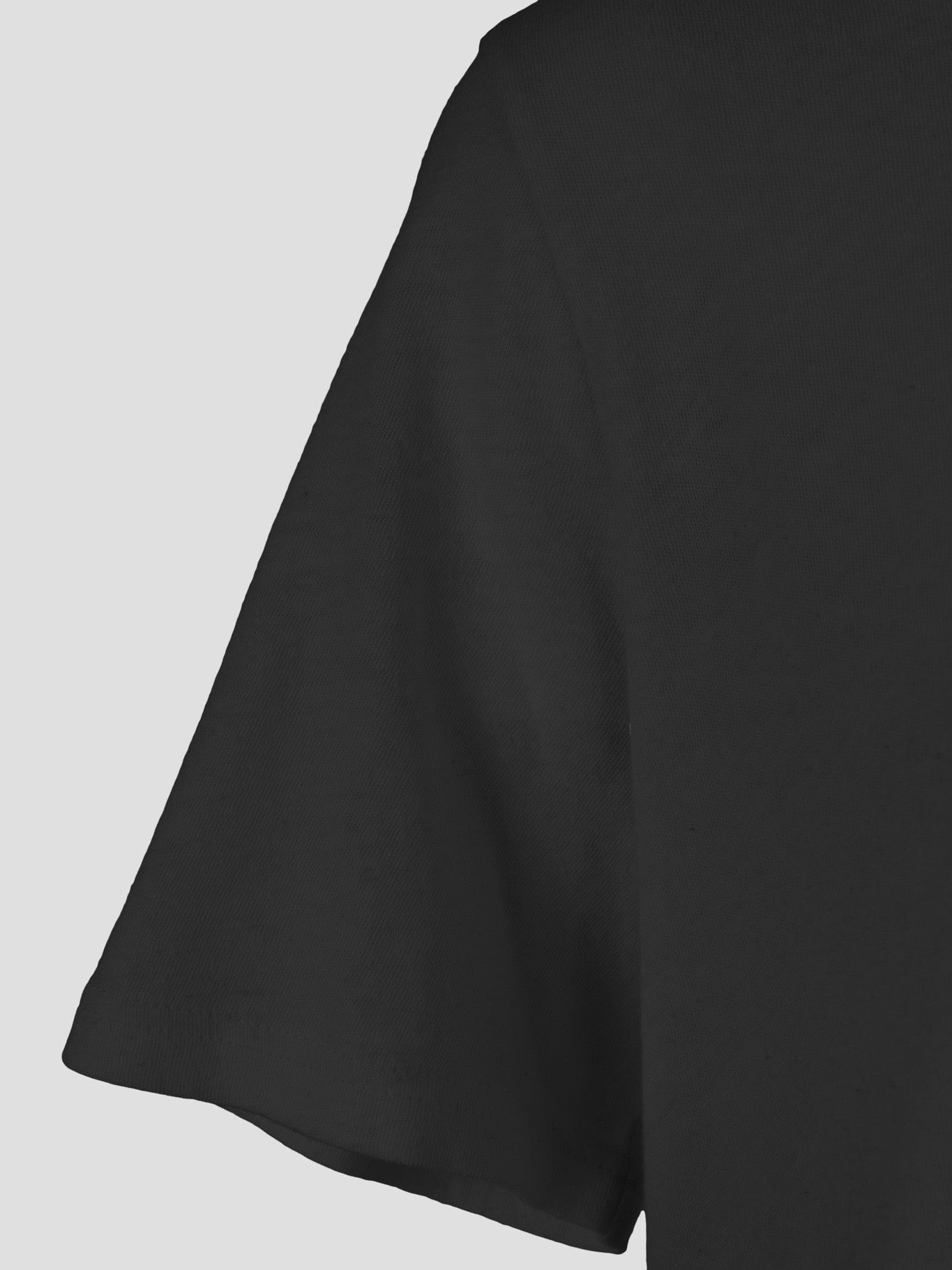 ALVA LINEN TEE BLACK