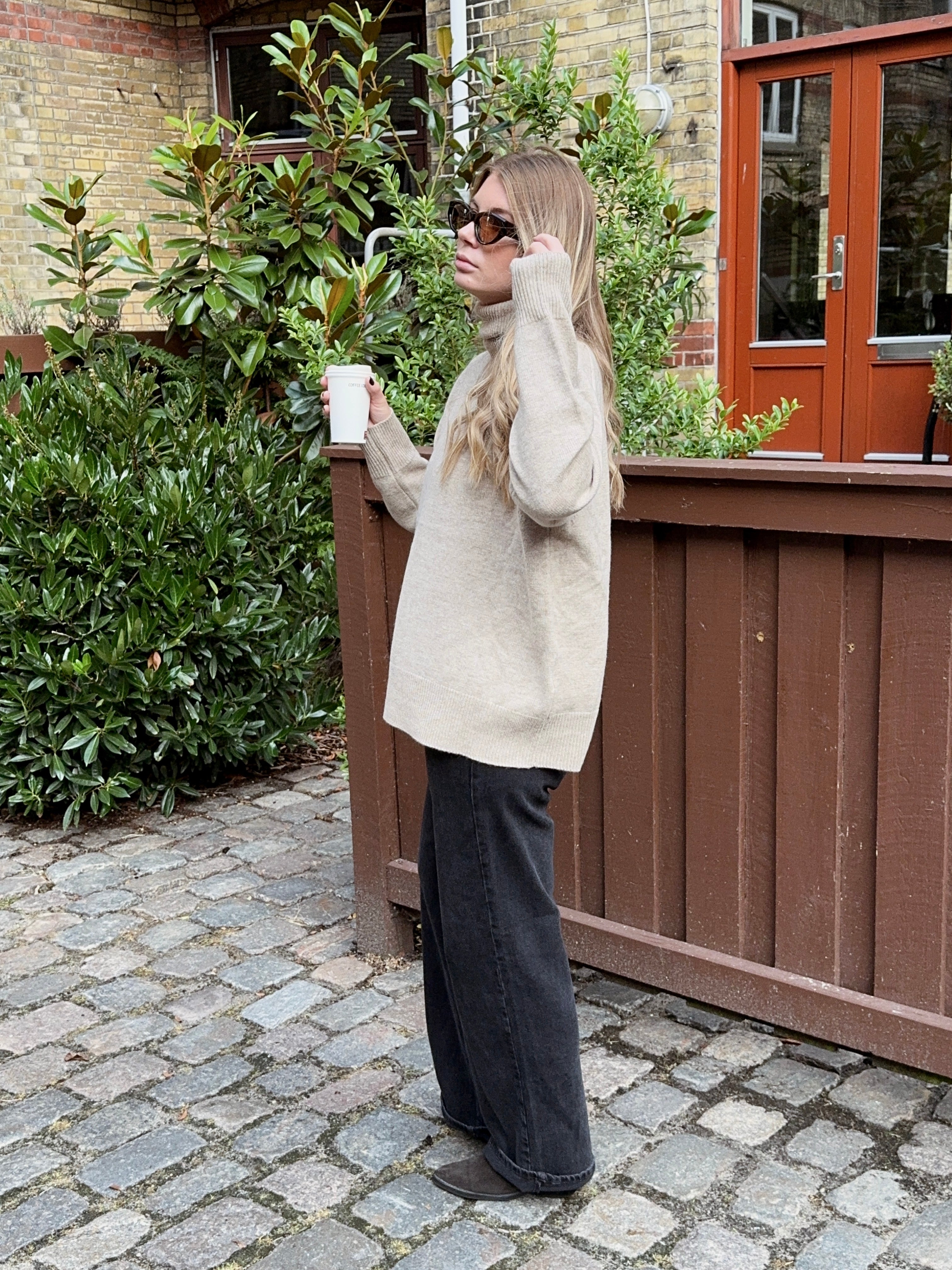 VIGGA ROLLNECK OAT MELANGE