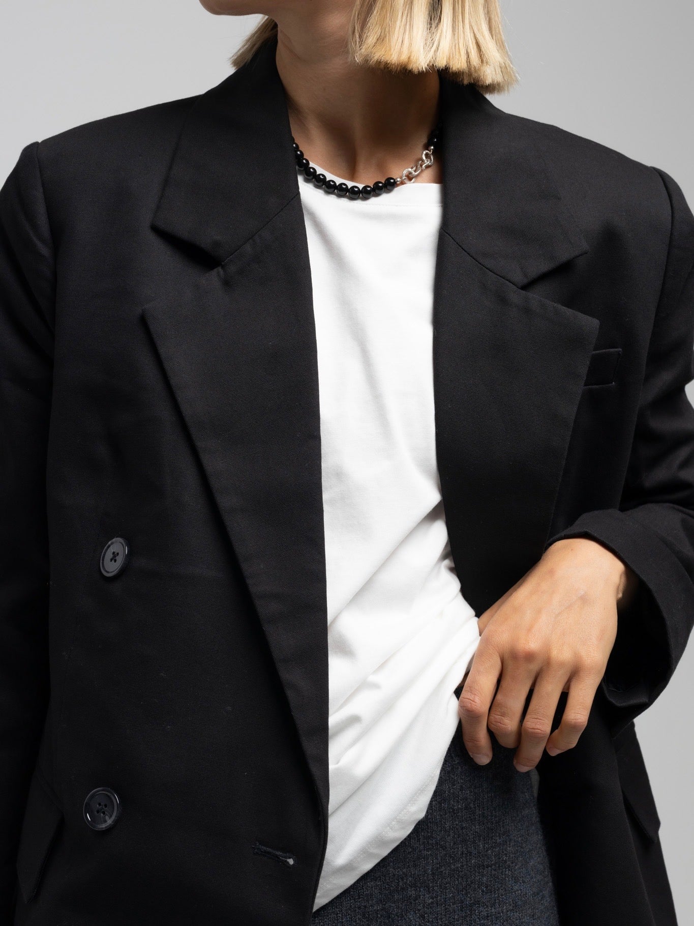 SPAR 60% AJA BLAZER BLACK