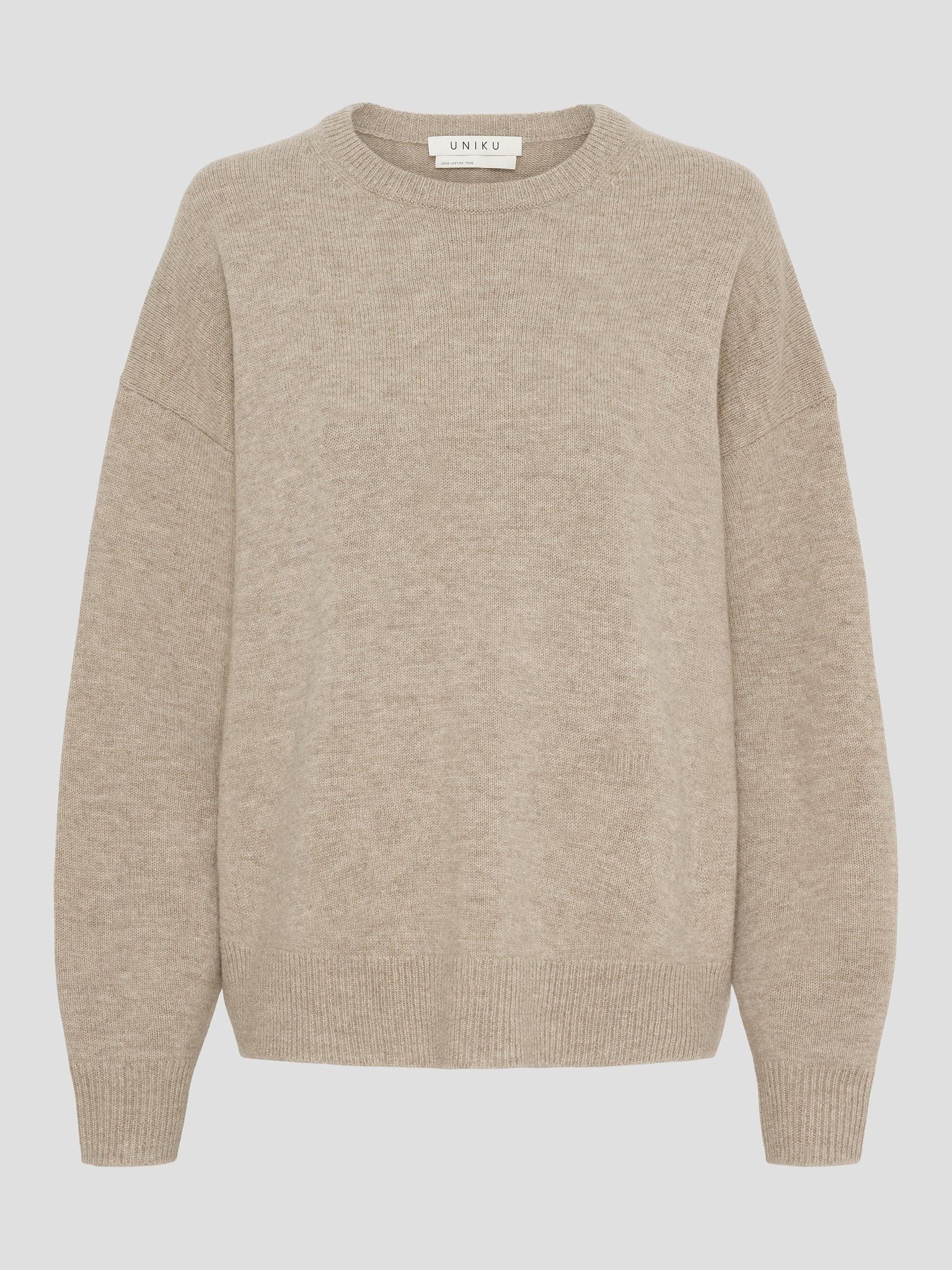 VIGGA JUMPER OAT MELANGE