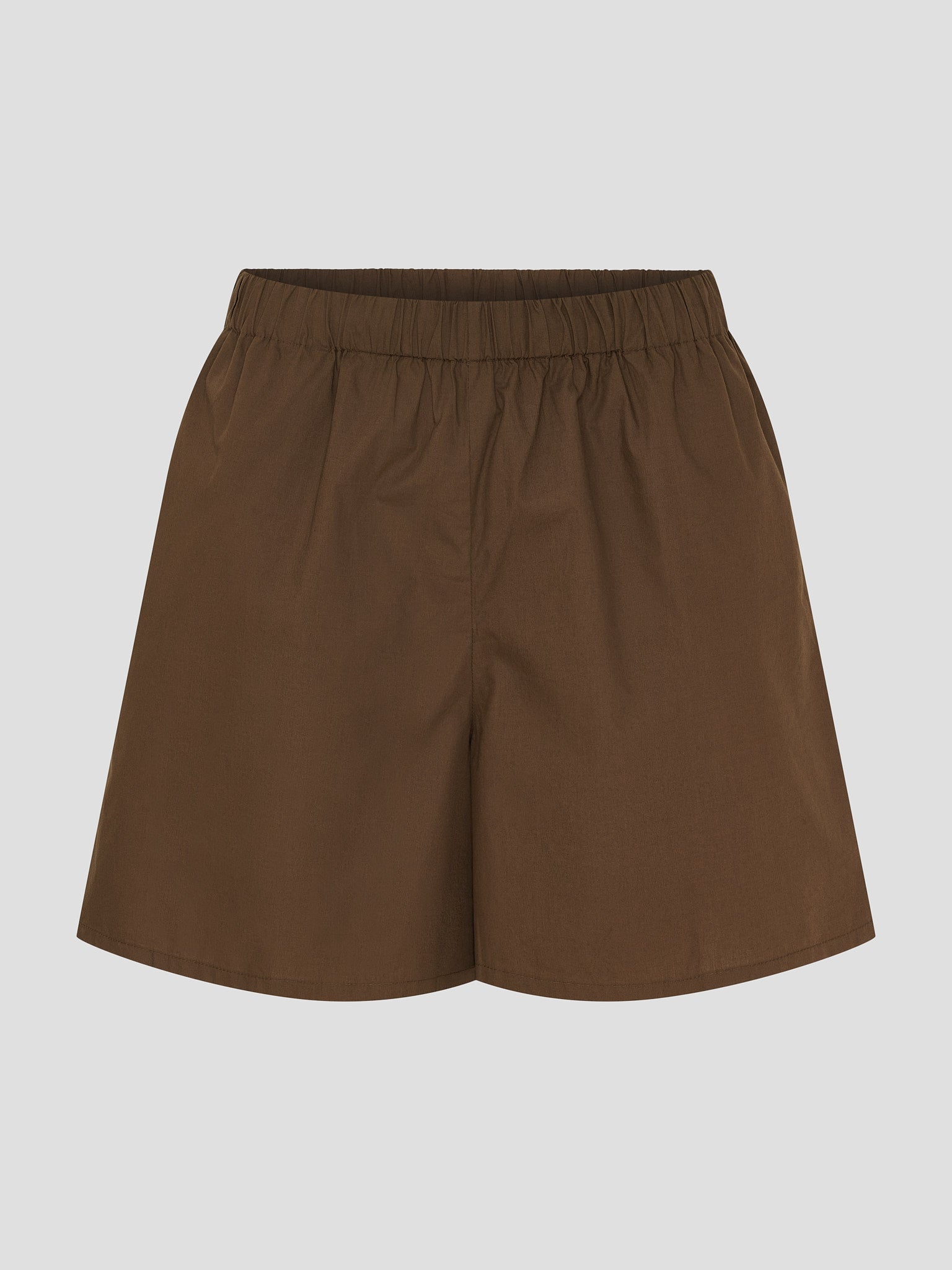 OCEAN POPLIN SHORTS BROWN
