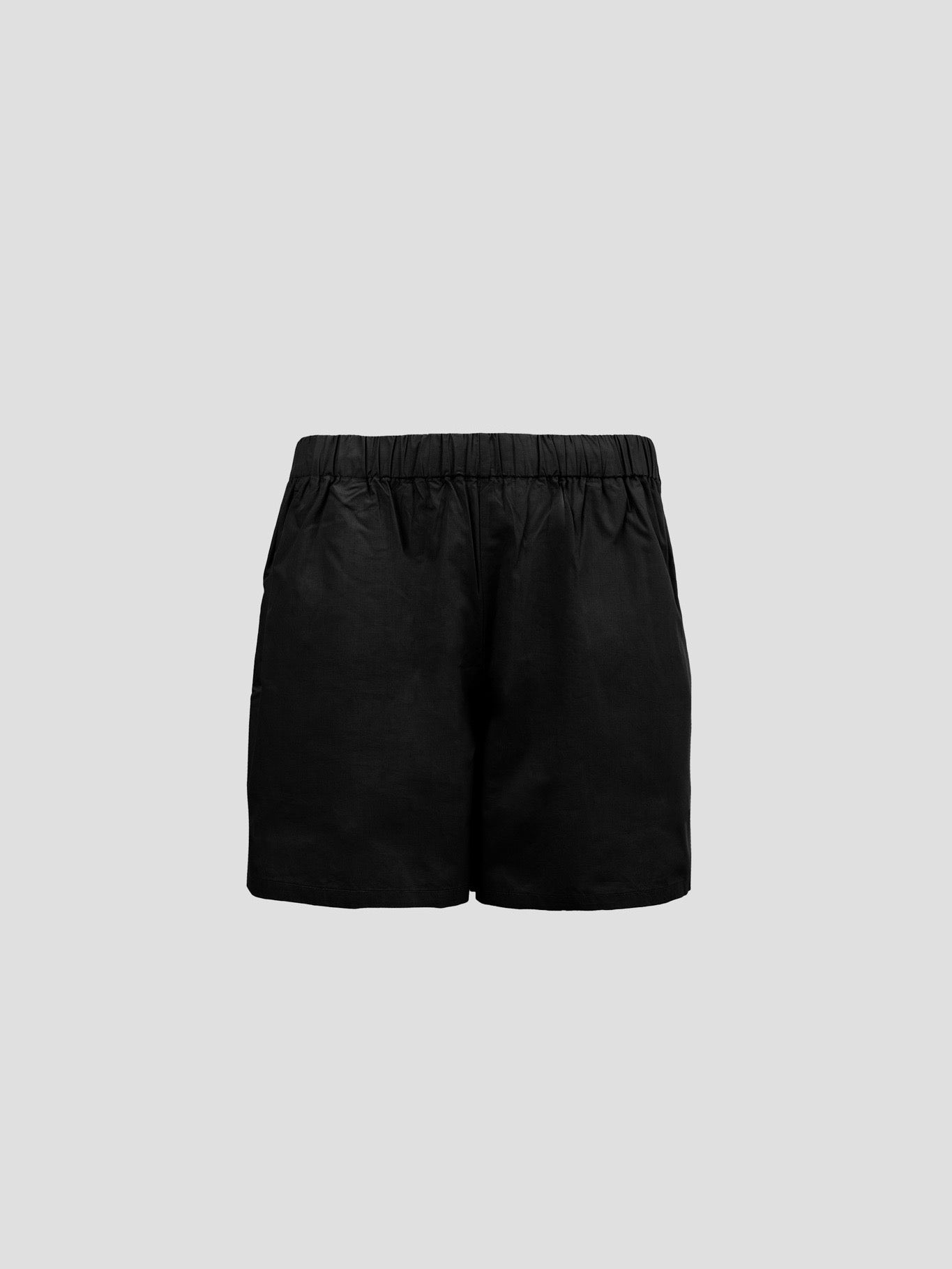 OCEAN POPLIN SHORTS BLACK