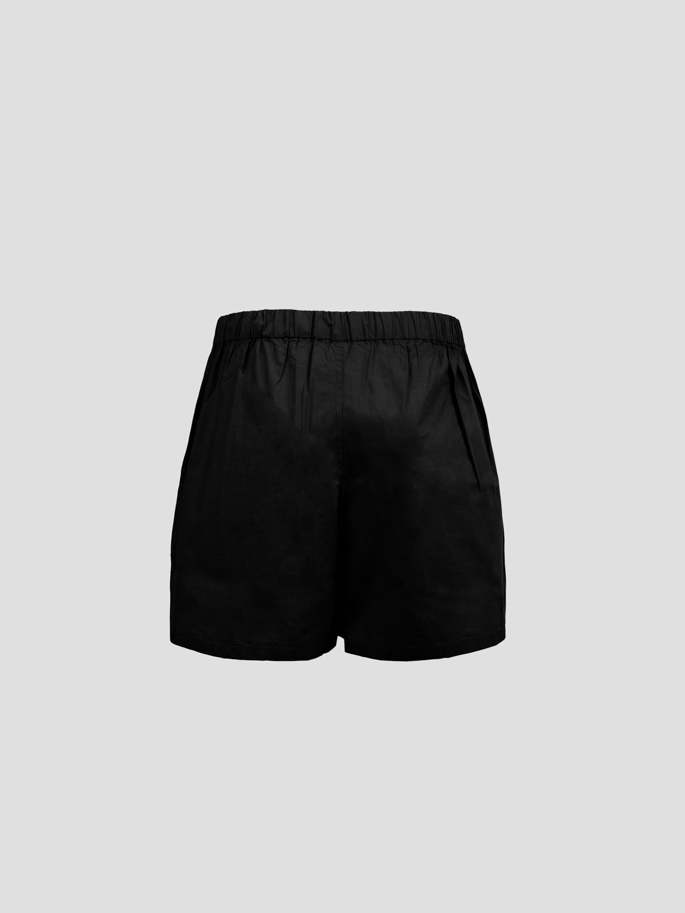 OCEAN POPLIN SHORTS BLACK