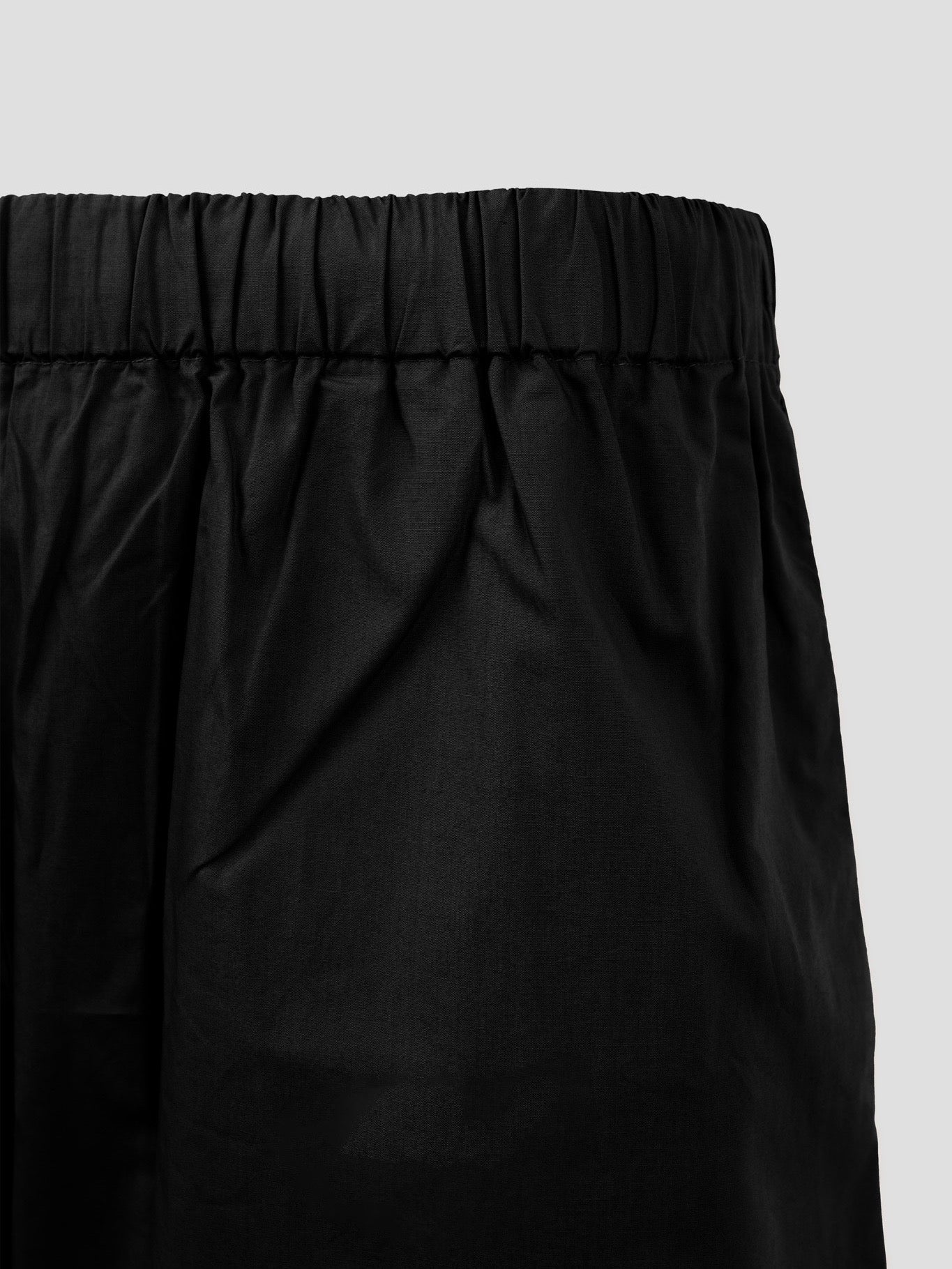 OCEAN POPLIN SHORTS BLACK