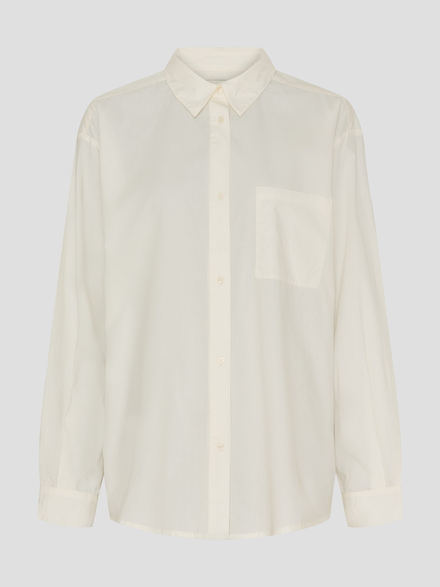 OCEAN POPLIN SHIRT ECRU