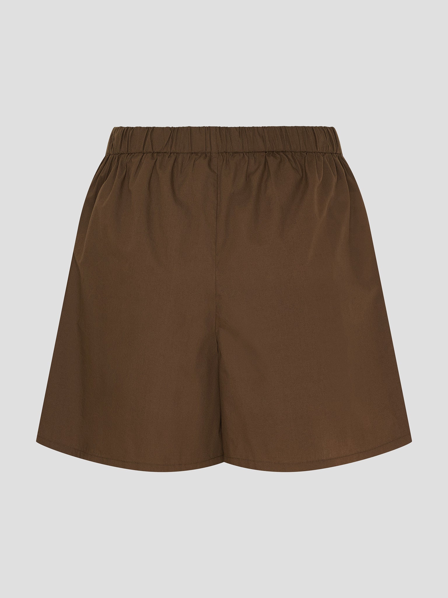 OCEAN POPLIN SHORTS BROWN