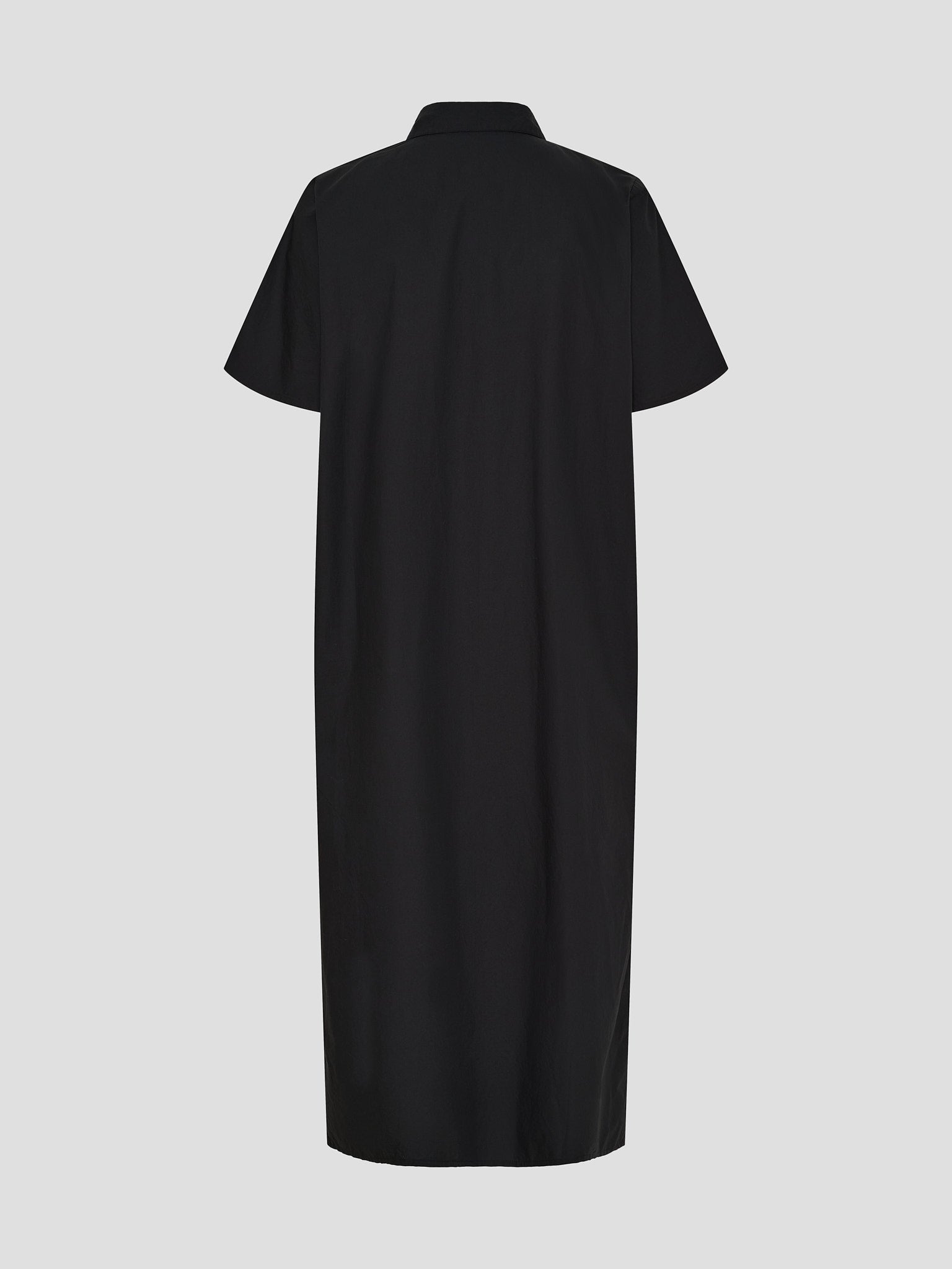 OCEAN SS SHIRT DRESS BLACK